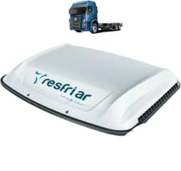 Climatizador de Ar Caminhão Série 8 com Controle e App Branco VW Constellation 24v - Resfriar