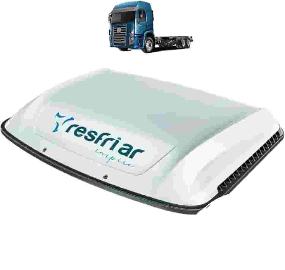 Climatizador de Ar Caminhão Série 8 com Controle e App Branco VW Constellation 24v - Resfriar