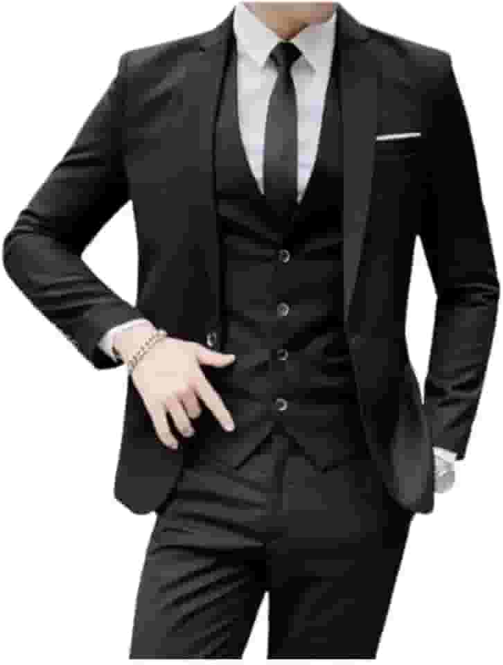 Conjunto Masculino Blazer e Calça Slim Fit, Traje Social para Casamento, Formatura, Trabalho
