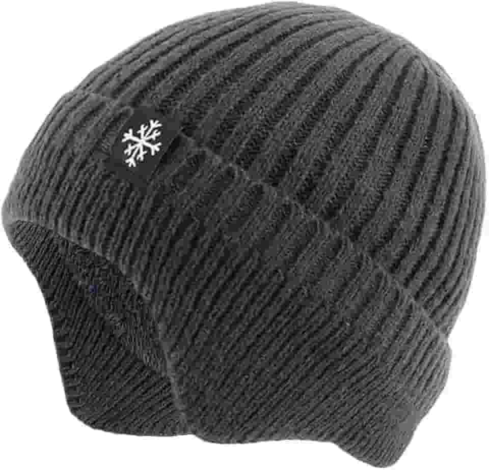 Gorro Touca Térmica Masculina e Feminino Inverno com Forro Interno Peluciado Gorro Quente, Elástico e Confortável – Estilo e Proteção no Frio