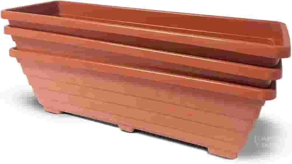 Vaso floreira vertical horta 24,5 litros 80cm plástico 1und