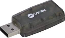 ADAPTADOR PLACA DE SOM USB 5.1 CANAIS VIRTUAL AUSB51 - VINIK, 25540