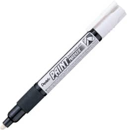 MARCADOR PERMANENTE PAINT MARKER BRANCO BL, Pentel, SM/MMP20-W, Branco