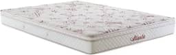 Colchão Casal Herval Atlanta, Molas Bonnel, 20 x 138 x 188 cm, Floral