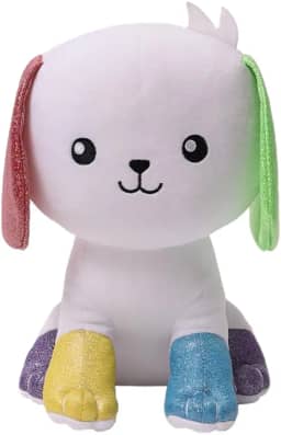 Os Chocolix Pelúcia Melodia Cachorro Branco