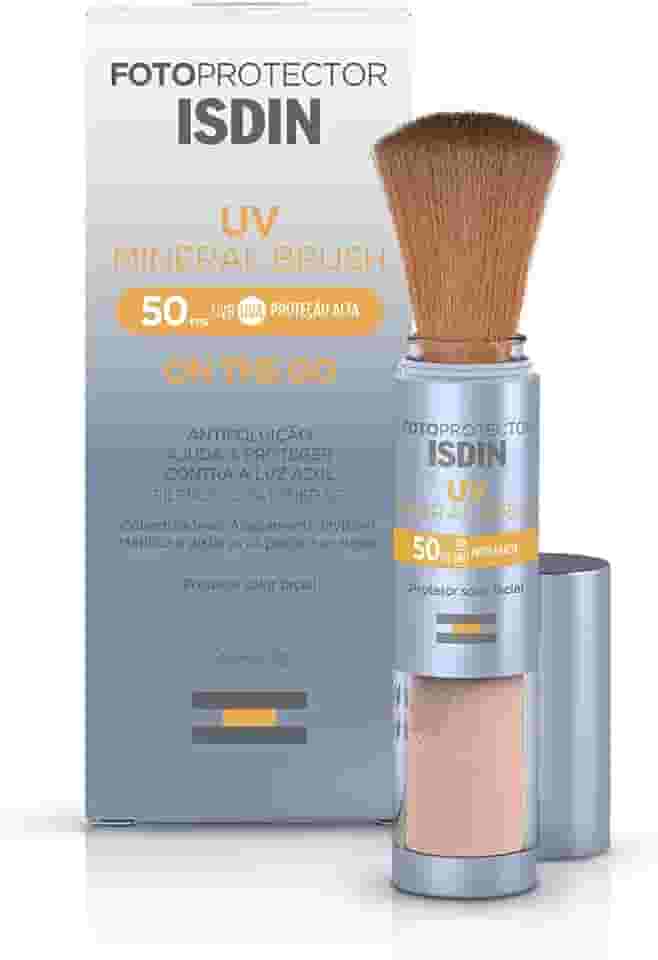 ISDIN Protetor Solar em Pó UV Brush Mineral FPS 50-2g