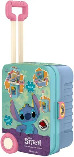 Mala de Viagem Café do Stitch 3 em 1 Multikids - BR2497
