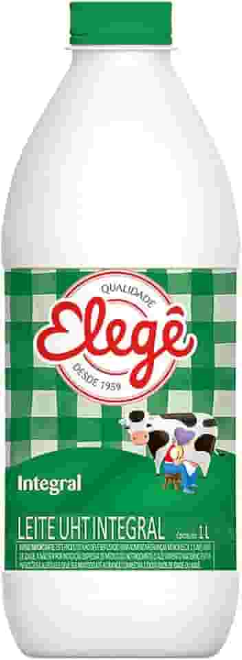 Leite Uht Integral Garrafa Elegê 1 L