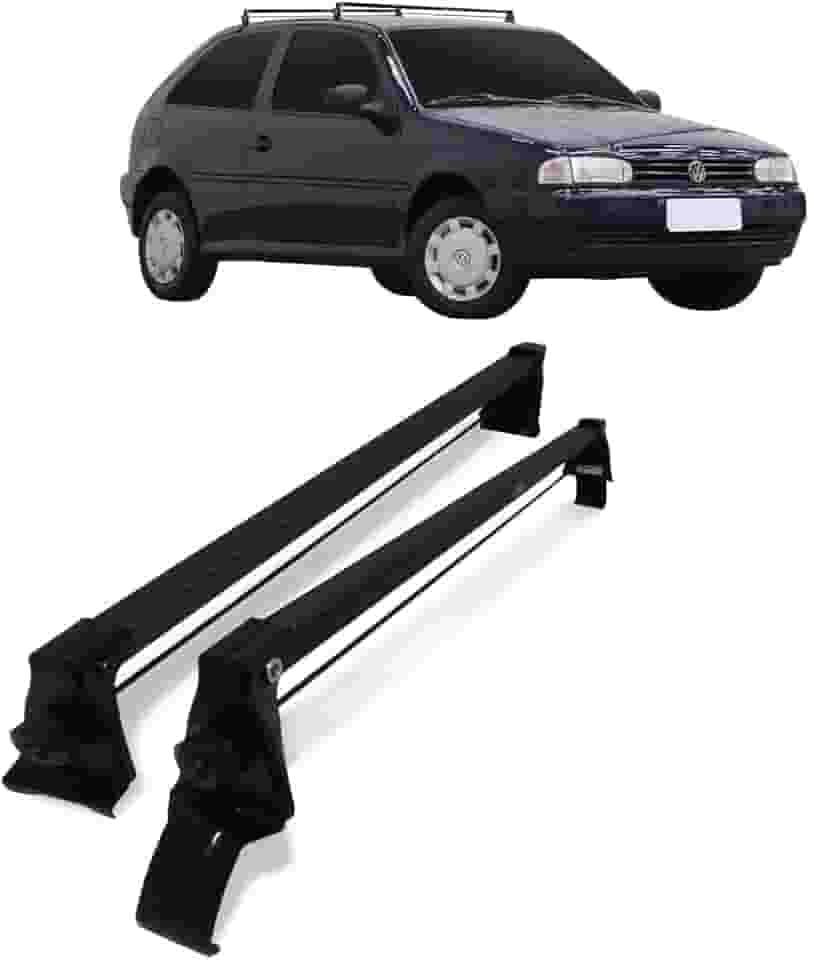 Rack de Teto Gol 96 97 98 99 00 01 02 03 04 com 2 Portas Preto Aço Vhip