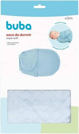 Buba Saco De Dormir Baby Super Soft Azul