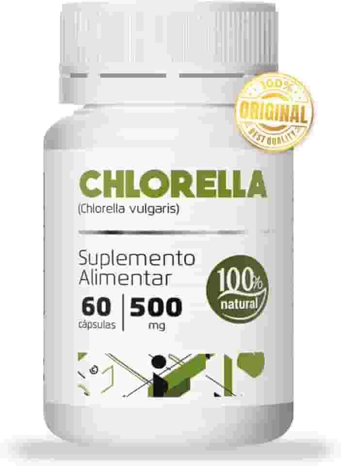 Chlorella 500mg 60 Cápsulas Gecaps