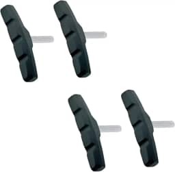 Kit 2 Pares De Sapata de Freio Pino 70 mm V-Brake Cantilever PACO