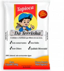Goma de Tapioca Da Terrinha 500g Goma de Tapioca Kit 2 un
