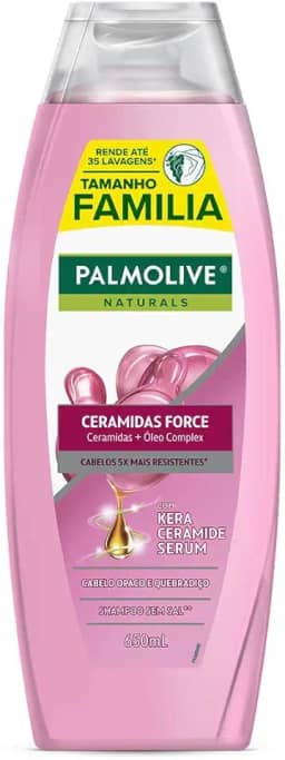 Palmolive Shampoo Naturals Ceramidas 650Ml Cor: Rosa
