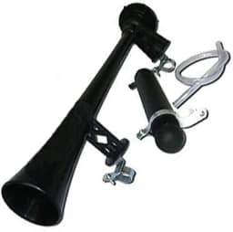 Jheppbay Buzina Ar Corneta Jumbo Jumbinho Bike Extra-forte Preta com Bomba