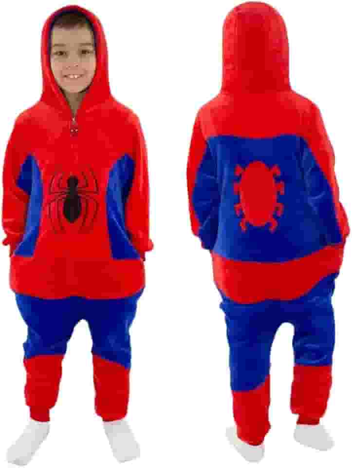 MACACAO KIGURUMI INFANTIL DE 7 A 8 ANOS SPIDERMAN