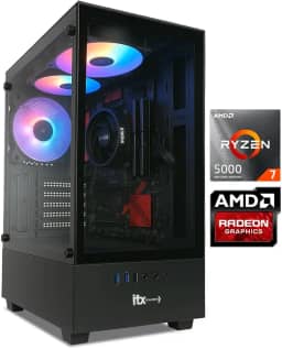 PC Gamer ITX Arena, Ryzen 7 5700G, Radeon™ Graphics Vega 8, 16GB Ram, SSD 480GB, Gabinete RGB