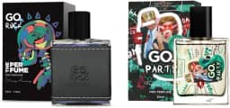 Kit 2 perfumes EDP doces amadeirados sensuais Go Man - ideal para noite, balada, festas, encontros, para marcar presença