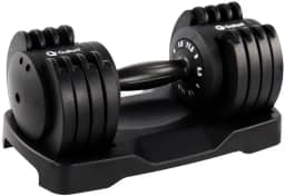 Dumbbell Halter Gallant Elite Pro 11,5kg Regulável Com Base