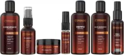 Kit Shampoo Condicionador Creme modelador Óleo Hidratante Masculino Cabelo Barba Premium Condado (Floresta (Amadeirado))
