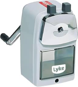 Apontador Manual C/Manivela LYKE (Marrom)