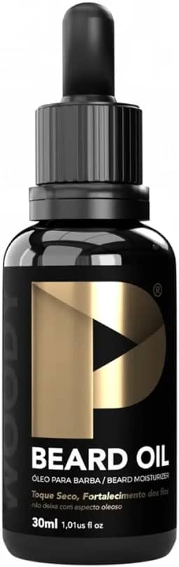 Óleo Para Barba Play Barber 30ml Amadeirado Woody Profissional