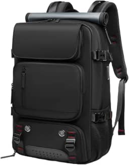 Mochila Masculina Executiva Grande Impermeável para Notebook 15.6 Polegadas com Entrada USB Antifurto Moderna, Trabalho Viagem Academia Escolar executiva – BANGE