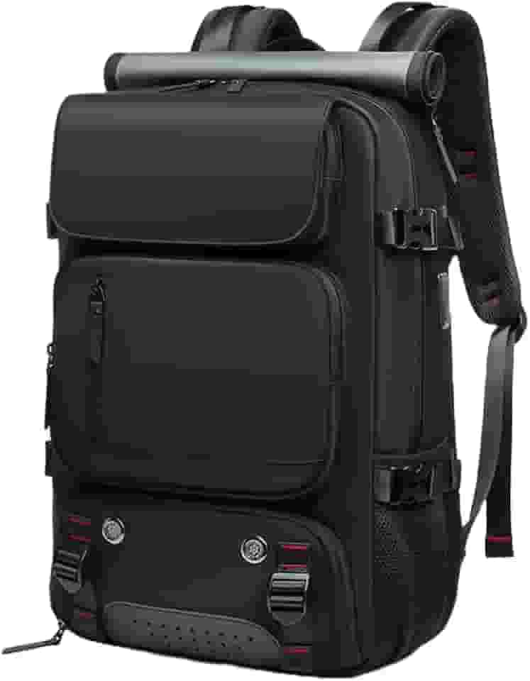 Mochila Masculina Executiva Grande Impermeável para Notebook 15.6 Polegadas com Entrada USB Antifurto Moderna, Trabalho Viagem Academia Escolar executiva – BANGE