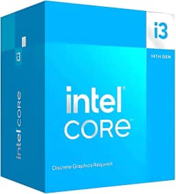 PROCESSADOR INTEL CORE I3-14100F (TURBO ATÉ 4.7GHZ) 12MB LGA1700 14° GERACAO BX8071514100F