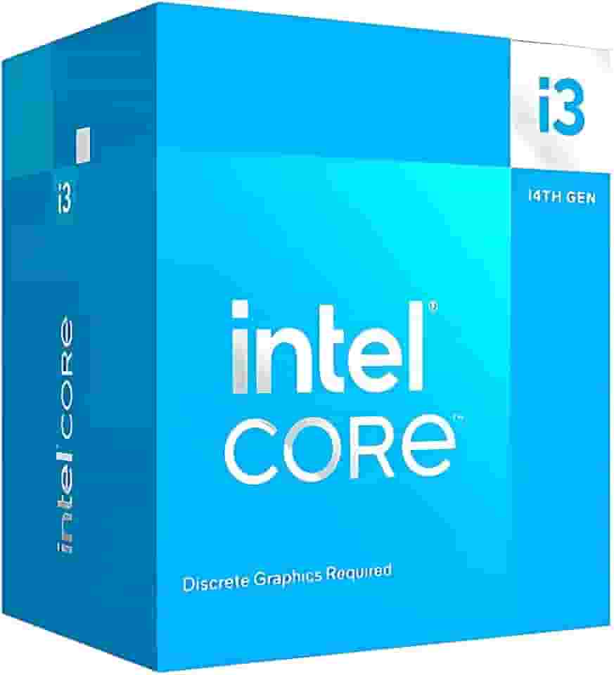 PROCESSADOR INTEL CORE I3-14100F (TURBO ATÉ 4.7GHZ) 12MB LGA1700 14° GERACAO BX8071514100F