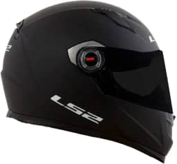 Capacete Ls2 Ff358 Monocolor Preto Fosco 60/L