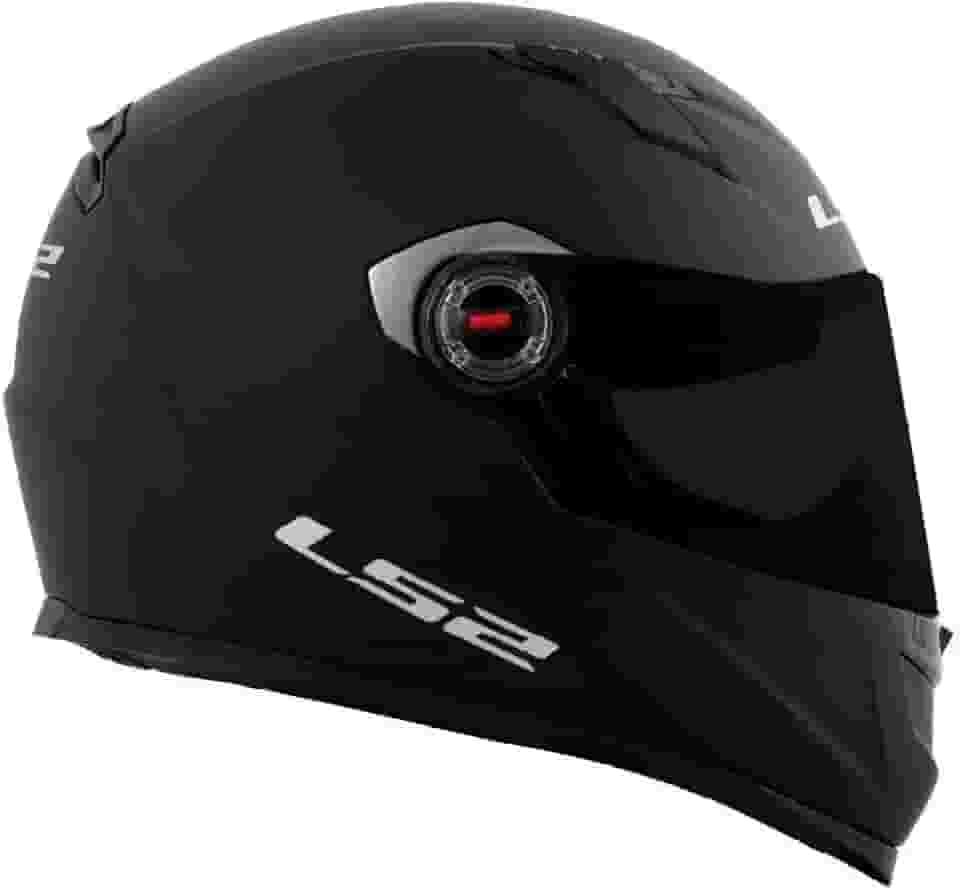 Capacete Ls2 Ff358 Monocolor Preto Fosco 60/L