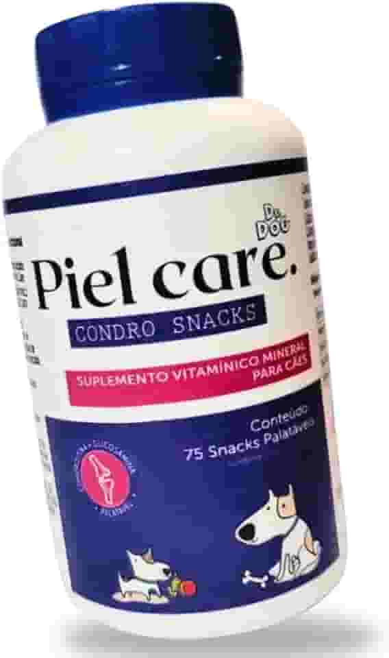 Condro Stick PielCare 75 Unidades – Condroitina + Glicosamina para Alívio e Prevenção de Dores Articulares em Cães, Suplemento Premium para Fortalecer Articulações
