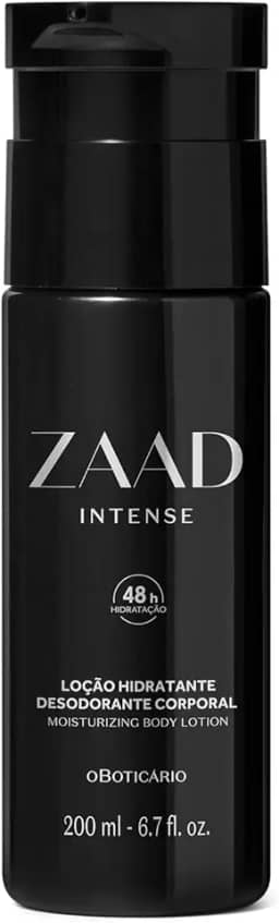 Loção Hidratante Desodorante Corporal Zaad Intense 200ml