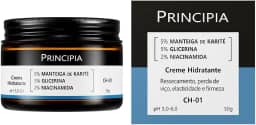 PRINCIPIA, Creme Hidratante Facial 5% Manteiga de Karité + 5% Glicerina + 2% Niacinamida CH-01 com 50g