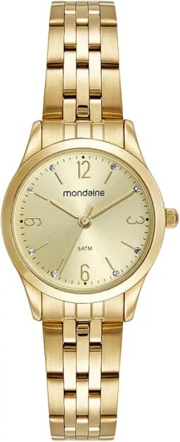 Kit Relógio Mondaine Analógico 32720lpmkde1k1 Dourado
