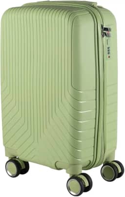 Mala de bordo em Polipropileno 4 rodas 360º - AeroMalas Sérvia (Verde)