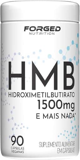Hmb Hidroximetilbutirato 1500mg 90 Vegan Caps - Forged Nutrition