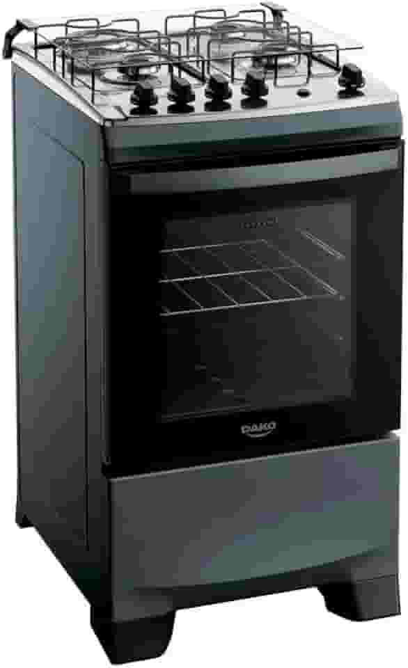 Fogão Supreme Inox 4Q Titanium