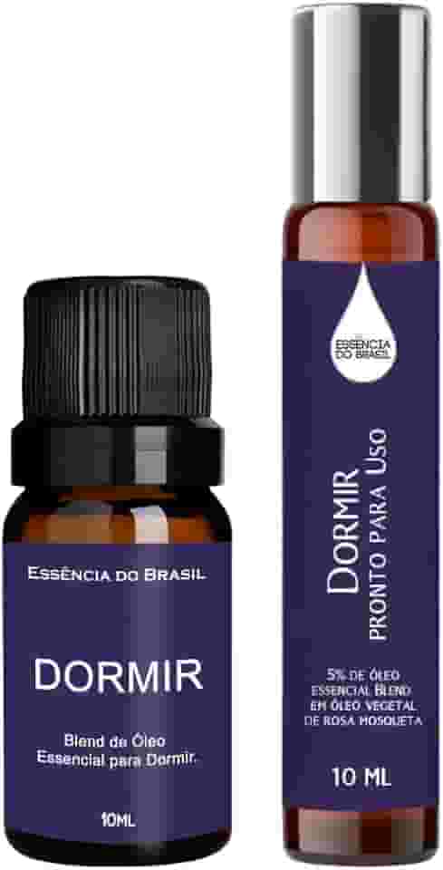 Kit Óleo Essencial Dormir + Pronto P/Uso Roll On 10ml