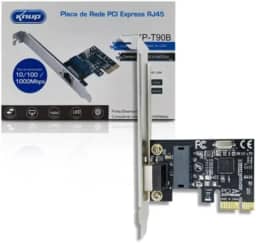 Placa De Rede Gigabit Lan Rj45 Pci Express 1000mbps Para Pc