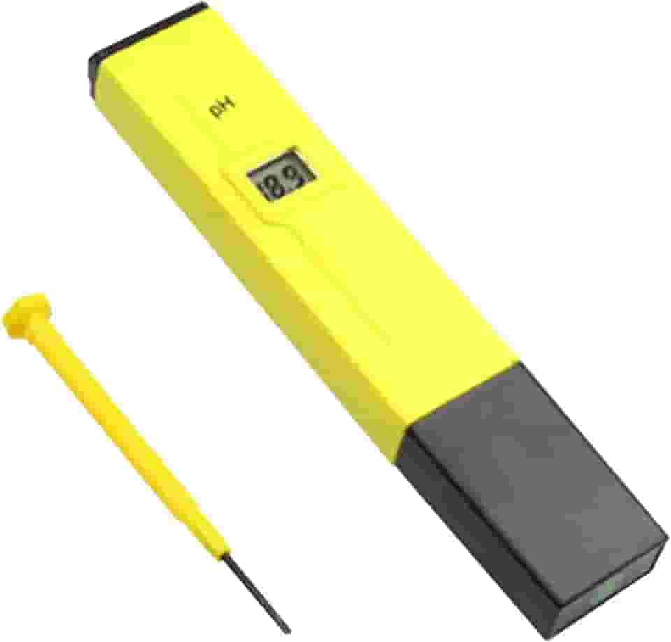 Cucudy Medidor de PH digital Display LCD Medidor de PH digital de água com ATC para uso doméstico roponia Água potável Aquários Piscinas Spa Medidor de PH digital