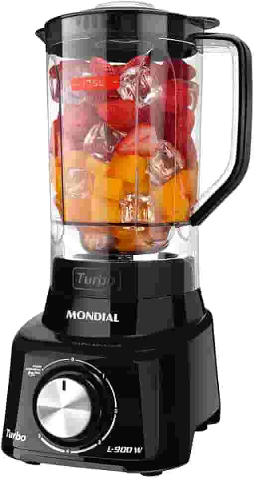 Liquidificador Turbo Full, Mondial, Preto, 900W, 220V - L-900 FB