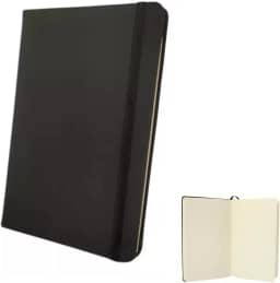 Caderno Desenho A5 Capa Dura Sem Pauta Sketchbook Grande 14x21 80 Folhas Colorir Desenhos