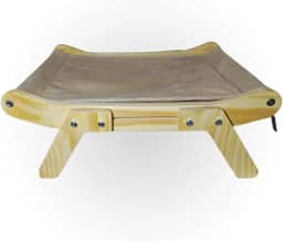 Luma Confort, Janeleira Prateleira Janela 2x1 Cama Descanso Para Gatos COR:BEGE