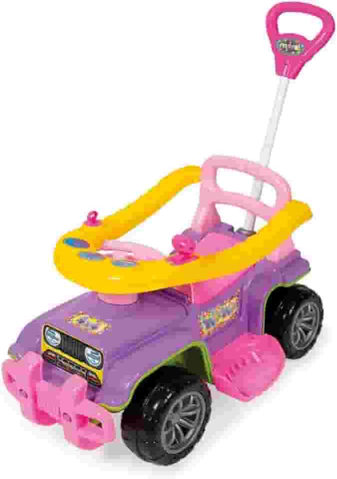 Maral Carrinho Com Chassis Jip Jip Menina Multicor