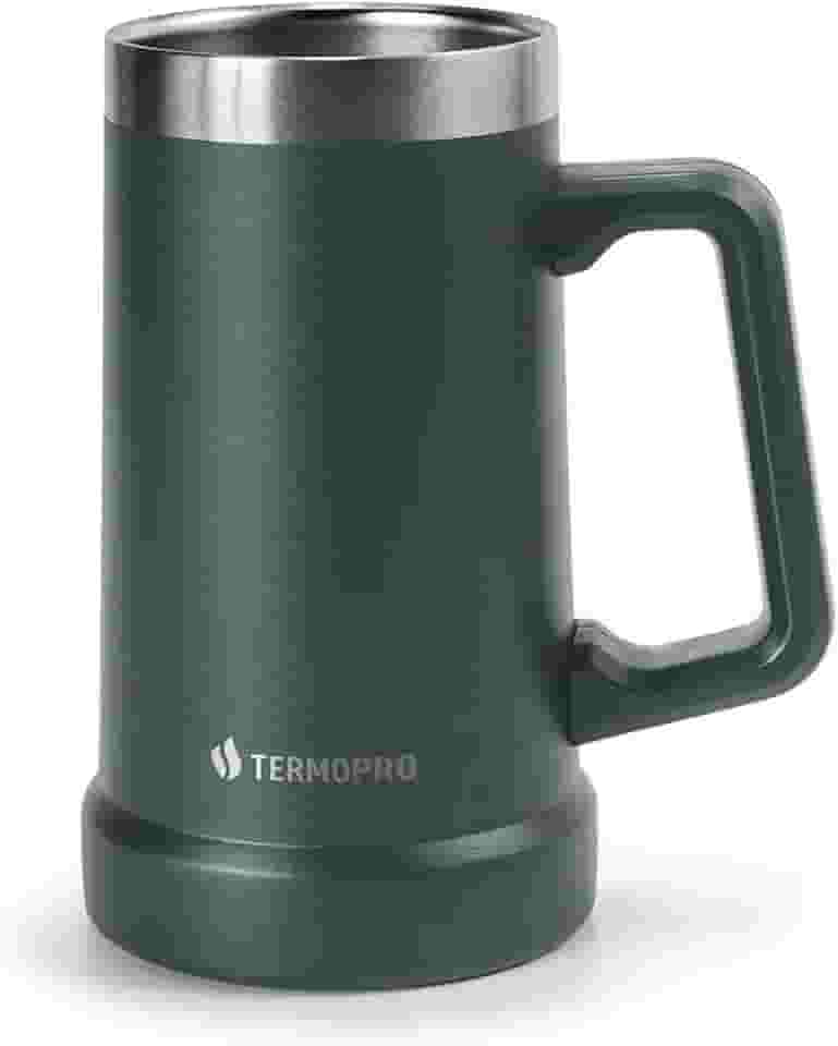 TERMOPRO Caneca Térmica para Cerveja 709ml Verde