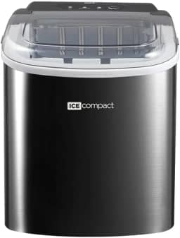 Máquina de Gelo EOS 12Kg Ice Compact Inox All Black EMG06P 110V