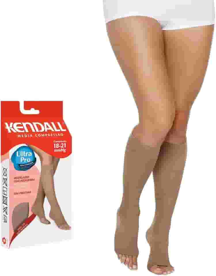 Meia Compressão 3/4 sem Ponteira, Kendall, Feminino