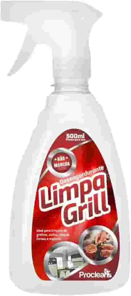 Limpa Chapas e Grill Proclean, Limpa Grelhas, Desengraxante, 500ml, Ação Rápida